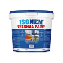 İsonem Thermal Paint Isı Yalıtım Boyası 10 Lt Antrasit Gri Ral 7016