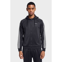 Lescon Erkek Basketbol Fermuarlı Kapüşonlu Sweatshirt 26b-1052 siyah