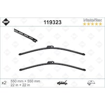 Silecek - 898 - Süpürgesi Ön A4-a6 550 X - Edntrend - 550 Mm