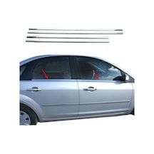 Ford Focus Sedan Krom Cam Çıtası 2005-2011 4Prç Paslanmaz Çelik N11.4734