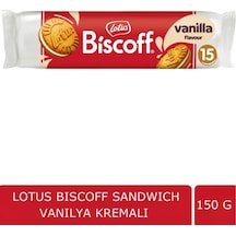 Biscoff Sandwich Vanilya Kremalı Bisküvi 150 Gr