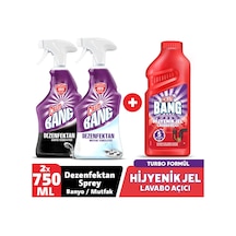 Cillit Bang Turbo Hijyenik Jel Lavabo Açıcı 500 ML + Dezenfektan M