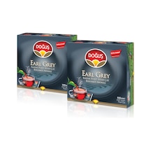 Doğuş Earl Grey Bergamot Aromalı Süzen Bardak Poşet Çay 2'li 100 x 2 G