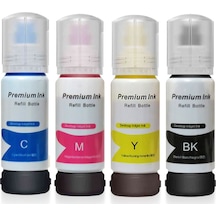 Duruink Epson Ecotank L6276 101 Uyumlu Mürekkep Seti  4 Renk X 70Ml