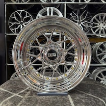 16" İnç 4x100 Bbs Fm3 Civic Doğan Şahin Uyumlu Krom Jant Takım