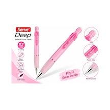 Deep Pastel Şeker Pembesi 0.7 Mm Mekanik Kurşun Kalem Pembe