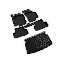 Volkswagen Golf 8 Otomatik Ferrous 4D Paspas ve Üst 3D Bagaj Havuzu 2021 ve Üstü