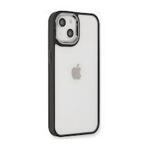 Apple Uyumlu iPhone 14 Plus Uyumlu Kılıf Dora Kapak - Siyah