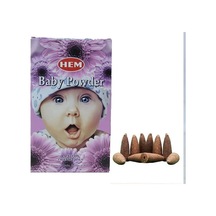 Hem Baby Powder Geri Akış Konik Tütsü 10 Adet