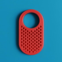 Arı Peteği Desenli Smart Tag 2 Kılıf Sert Dayanıklı Smarttag2 İle Uyumlu Plastik Koruyucu Kırmızı