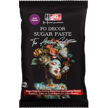 Mürdüm Fodekor Kaplama, Dekor Ve Çiçek Yapımı İçin Şeker Hamuru 1 Kg
