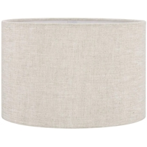 Abajur Başlık Krem Silindir Şapka 25x25x15 CM Dekoratif Tasarım Sarı