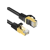 Cat7 Ethernet Kablosu Rj45 Cat7 İnternet Kablo 30cm