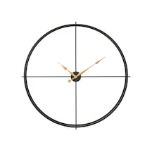 Mudo Home Clara Black Duvar Saati 90cm Siyah