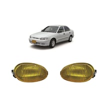Hyundai Accent Sağ-sol Sarı Sis Lambası Set 1998-1999