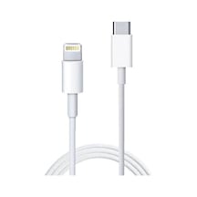 Apple Uyumlu iPhone 14 13 12 ve 11 X XR XS iPad  2020 Tüm Pro Pro Max Modelleri İle USB-C to Lightning 20W