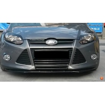Ford Focus 3 Ön Tampon Lip Parlak Siyah 2012 - 2018
