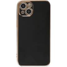 Apple iPhone  Uyumlu,  15 Kılıf Volet Silikon - Siyah