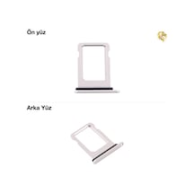 Apple iPhone Uyumlu 12 Mini Sim İç Yuvası Tekli Beyaz Sim Yuvası Sim Tepsisi Sim Aparatı Yeni Sim Yuvası Tekli Si