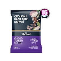 Shazel Çikolatalı Hazır Türk Kahvesi 16 x 100 G