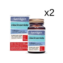 Sorvagen Niacinamide Collagen Hyaluronic Acid 60 Tablet X2 Adet