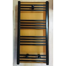 500X1000 Siyah 14 Borulu Havlupan +2 Adet Radyatör Vanası