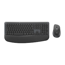 Logitech Mk880 Signature Comfort Plus Türkçe Klavye Ve Mouse Seti - Siyah