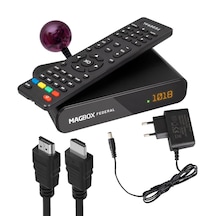 Xtechnx Magbox Federal Tkgs'li Hd Uydu Alıcısı Scart + Hdmı Çıkışlı