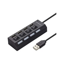 Usb Çoklayıcı Kablolu Anahtarlı 4 Port Hd-102