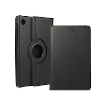 Lenovo Tab M10 Plus Tbtb, 128f 3. Jenerasyon Zore Dönebilen Standlı Kılıf, Siyah