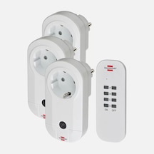 Brennenstuhl Rcs1000 Comfort 3'lü Uzaktan Kumandalı Priz Set