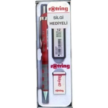 Rotring Tikky Rd 0.7+Min+Silgi Kırmızı