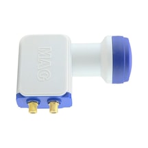 Mag 2 Çıkışlı İkili Çiftli Lnb Elembi Gold Başlıklı-4k Ultra Hd