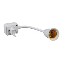 Ledx Dy-105 Prizi E27 Duya Dünüştürücü Açma Kapama Anahtarlı Oynar Başlıklı Duy Standart