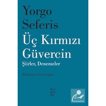 Üç Kırmızı Güvercin - Yorgo Seferis - Sözcükler