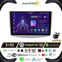 Volkswagen Passat B7 2+32gb Android 13 Kablosuz Carplay 2010-201