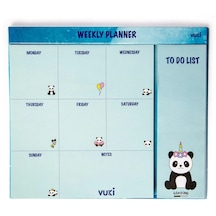Masaüstü Haftalık Planlayıcı Defter Panda