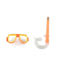 Şnorkel Maske Set Turuncu