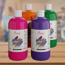 Ara Renkler Akrilik Boya 4&apos Lü Set 4x500 Gr