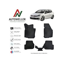 Volkswagen Golf 6 2008-2012 Havuzlu Oto Paspas