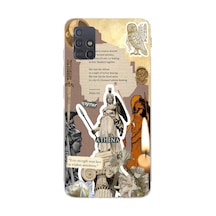 Samsung Galaxy Uyumlu M51 Silikon Desen095 Çok Renkli
