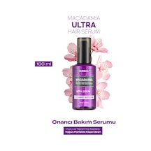 Kuru Ve Yıpranmış Saçlara Onarıcı Bakım Serumu Kundal Macadamia Ultra Hair Serum Cherry Blossom