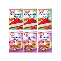 3 Adet Cheesecake Yap 222 Gr+ 3 Adet Tiramisu Yap 91 Gr - 834826475
