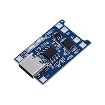 Weko Bms-tp4056 1s 5a Bms Devresi Lityum Batarya Şarj Modülü Type-c 28x17x4mm