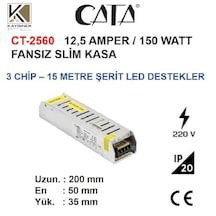 Cata Ct-2560 12.5 A Şerit Led Trafosu