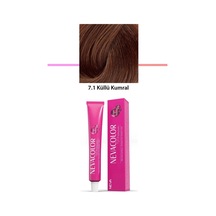 Hubrendy Tedarik Premium 7.1 Küllü Kumral - Kalıcı Krem Saç Boyası 50 G Tüp