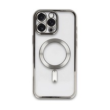 Apple İphone 16 Pro Kılıf Kross Magneticsafe Kapak - Titan Gri