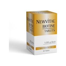 Newvital Biotin 60 Tablet X2 Adet