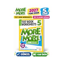 Güncel 5.sınıf 5 More&more More & More 5 Fenomen Test Book Worksheets Yeni Ürün