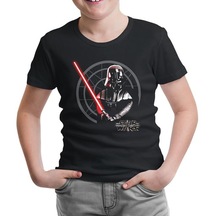 Star Wars - Light Siyah Çocuk Tshirt